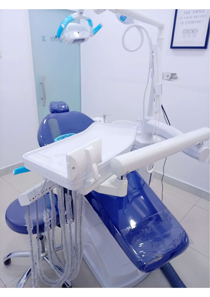Dental treatment chair in OralFix treatment room